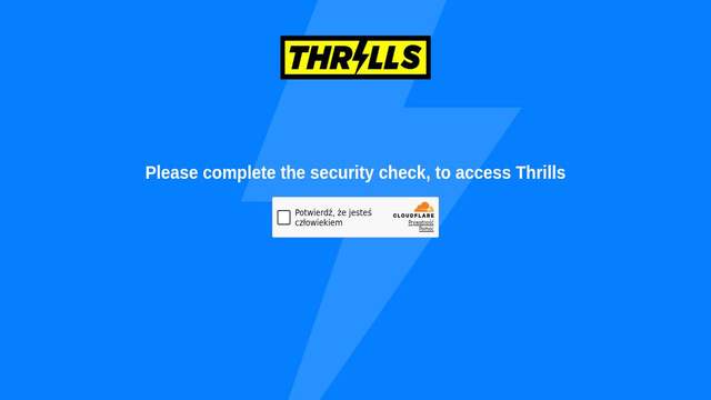 Thrills casino screenshot